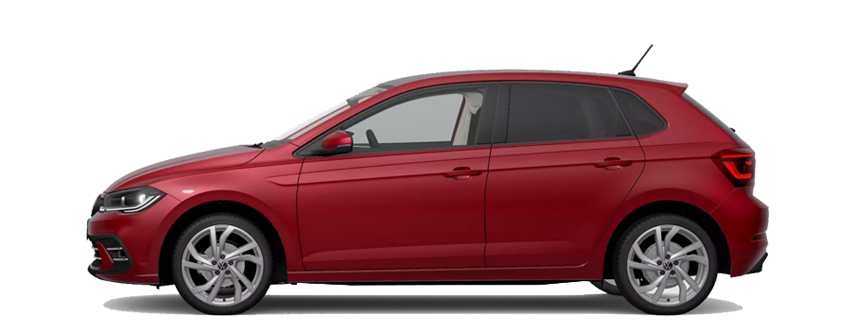 The all new Polo side-view